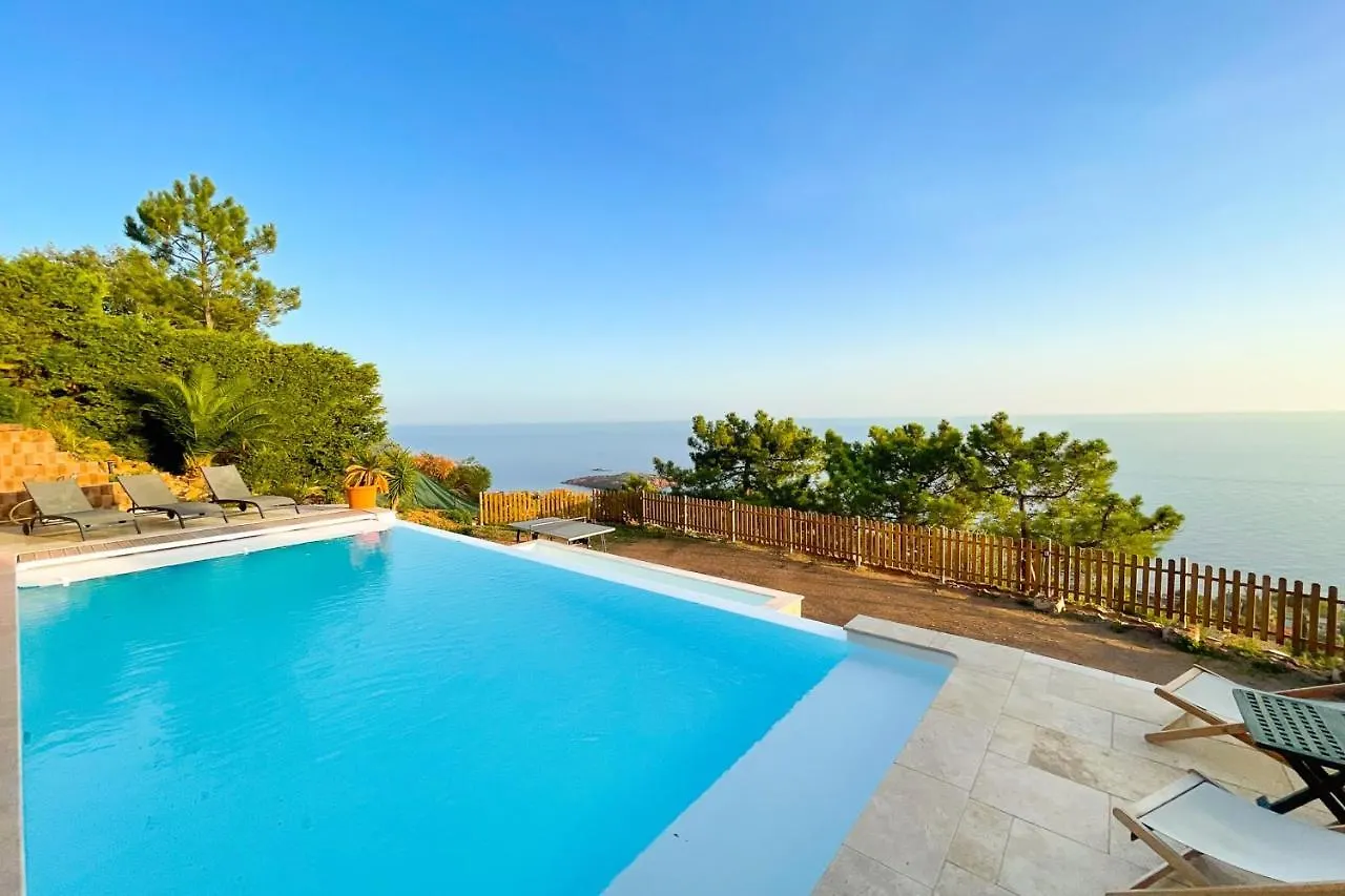 Family Villa With Unique Sea View For 11People Saint-Raphael